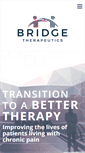 Mobile Screenshot of bridgetherapeutics.com